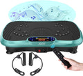 AXV Vibration Plate Fitness Platform Exercise Machine Vibrating Lymphatic Drainage Shaking Full Body Shaker Workout Vibrate Stand Shake Board Sport Gym for Weight Loss Fat Burner for Women Men-Ruum Studio Home