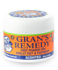 Gran's Remedy Scented Foot Powder - Effective Odor Eliminator & Moisture Absorbing Shoe Deodorizer for Shoes and Feet - Travel Size Freshness - Citrus-Ruum Studio Home