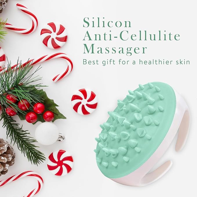 Anti Cellulite Massager Roller - Anticellulite Fascia Blaster for Cellulite Remover - Improves Blood Flow Use Cellulite Brush & Cellulite Roller with Cream or Oil for Cellulite Treatment-Ruum Studio Home