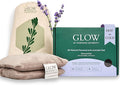 Glow Heating Pad with Flaxseed & Lavender for Hot & Cold Therapy, Microwavable Heat Pad for Back, Neck, Shoulder, Knee, Leg & Menstrual Cramp Relief, Washable & Reusable, One Size Fits All-Ruum Studio Home