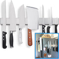 Premium Magnetic Knife Holder for Refrigerator that Doesn't Slide – 17 Inch Professional Double Sided Knife Strip for Fridge - Knife Rack/Knife Bar With Powerful Magnetic Pull Force (Upgraded Version)-Ruum Studio Home