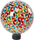 VCUTEKA Gazing Ball, 8" Glass Gazing Balls Sphere for Garden Lawn Outdoor Ornament Yard Decorative-Ruum Studio Home