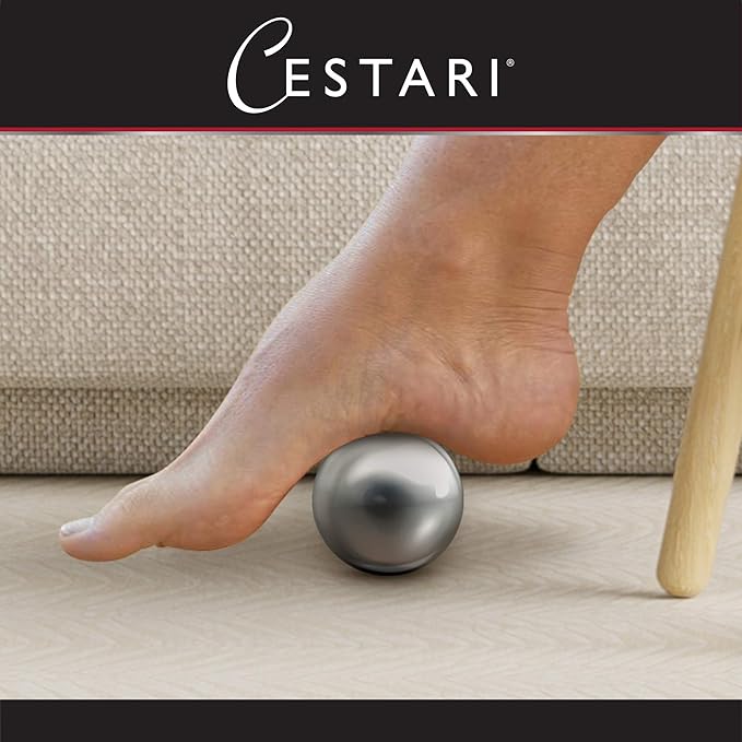 Massage Ball Hot Cold Roller Ball - Relieve Muscle Pain Fast - Stainless Steel Gel Balls for Heat or Ice Therapy-Feet Pain-Plantar Fasciitis-Back Ache-Myofascial Release–Deep Tissue Trigger Points-Ruum Studio Home