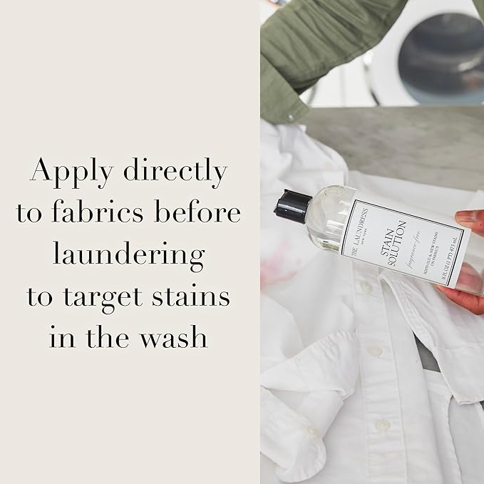 The Laundress Stain Solution, Laundry Stain Treatment, Stain Remover for Makeup, Red Wine, Coffee, Grass, & More, 16 Fl Oz-Ruum Studio Home