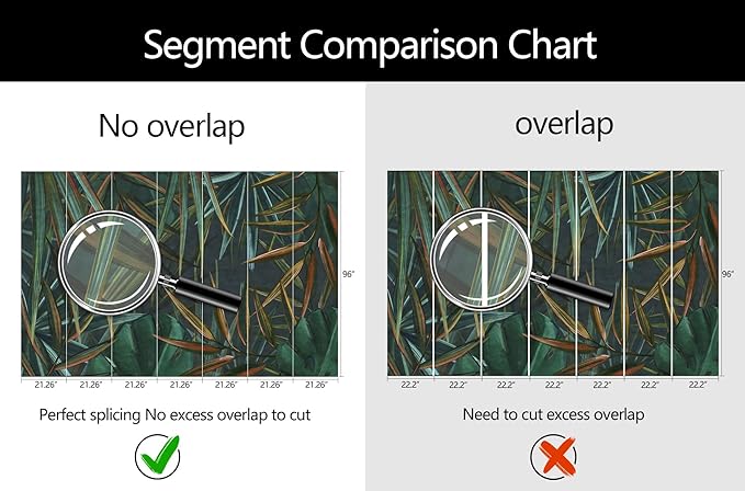 Dark Tropical Palm Leaf Wallpaper Mural Oil Painting Style Abstract Leaves Wall Mural (Not Peel and Stick)-Ruum Studio Home