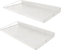 RedCall Heavy-Duty Wall Shelf, 2 Pack Garage Shelf, 23.5" x 12" Large Wall Mounted Shelves for Garage, Laundry Room, Closet, Holds Up to 75 Lbs-Ruum Studio Home