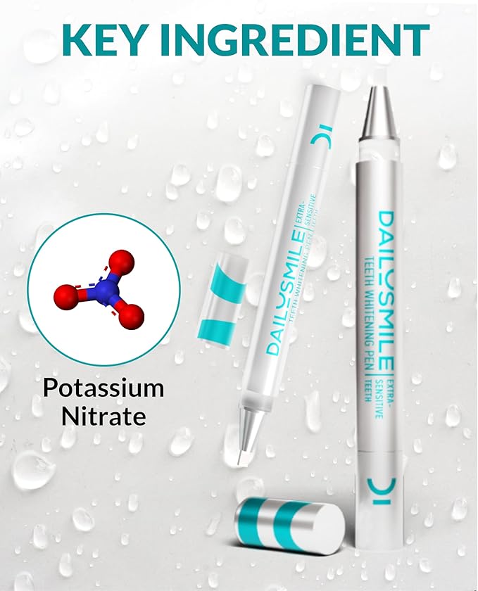 Teeth Whitening Pen, Gentle Teeth Whitening Gel for Sensitive Teeth, Tooth Whitener Kit, Effective Whitening Gel for Tooth Stains, Natural Instant Smile Whitening, Bright White Teeth-04 PK-Ruum Studio Home