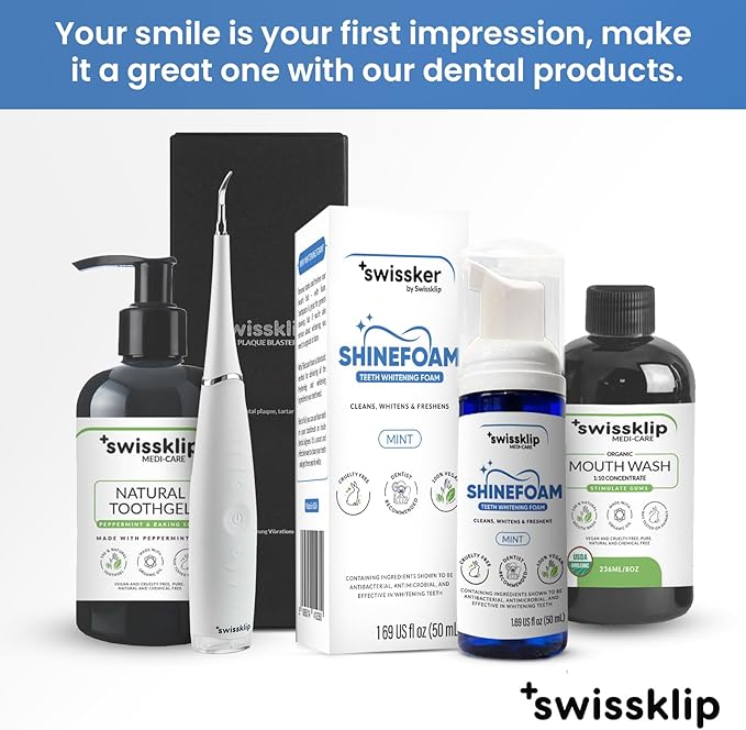 Swissklip Teeth Whitening Foam Toothpaste Also a Teeth Whitener in The Market I We Offer Best Teeth Whitening Products for Professional Teeth Whitening Kit (3)-Ruum Studio Home