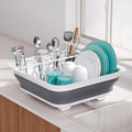 THANSTAR Collapsible Dish Drying Rack for RV Campers Portable Dinnerware Drainer Organizer for Kitchen Travel Trailer-Ruum Studio Home