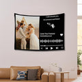 Custom Tapestry For Wall Bedroom Custom Backdrop Personalized Image Text Photo Customized Funny Tapestry Banners And Signs Song Horizontal Tapestrys-Ruum Studio Home