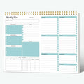Weekly Planner Notepad Undated Weekly Goals Schedule Planner To Do List Notebook Planning Pad Calendars Organizers Habit Tracker Journal for Man & Women,52 Weeks (8.5x11")-Ruum Studio Home