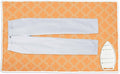 Encasa XO Ironing Mat/Pad (Large 48"x28") with 3mm Padding & Silicone Iron Rest for Steam Pressing on Tabletop or Bed - Heat Resistant, Portable, Quilting & Travel Blanket - Peach Tiles-Ruum Studio Home