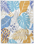 ICMOLYYENLO Tropical Palm Leaves Wall Tapestry, Wall Art for Room Decoration Beautiful Wall Hanging for Bedroom Living Room Dormitory Apartment 60x80 Inch-Ruum Studio Home