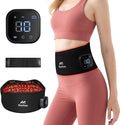 Morfone Red Light Therapy Belt, Cordless Infrared Light Therapy Pad for Body Heating Vibration Rechargeable Waist Wrap with Controller/Timer, 660nm&850nm, for Back Shoulder Muscle Pain Relief-Ruum Studio Home