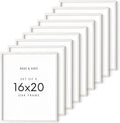 HAUS AND HUES Standalone White Oak Frames Set of 9-16x20-Ruum Studio Home