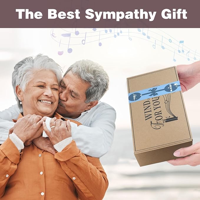 ASTARIN 36" Large Deep Tone Personalized Sympathy Wind Chimes, Memorial Wind Chime for Loss of Mother Father Loved One, Tree of Life Bereavement Gifts Decor Outdoor Patio Garden(Produced in USA)-Ruum Studio Home