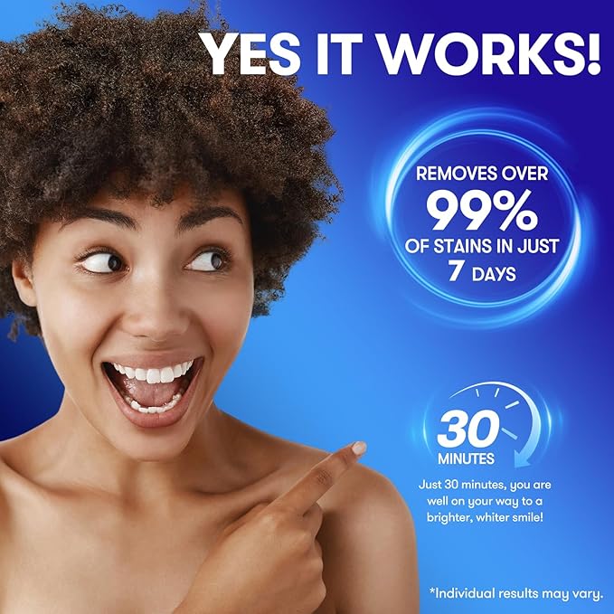 MySmile Teeth Whitening Strips 7 Treatments Kit, Hydroxyapatite-Infuse White Strips, Non-Sensitive Teeth Whitening with Soothing Natural Ingredients, Enamel-Safe, Residue-Free, Non-Slip(14 Count)-Ruum Studio Home