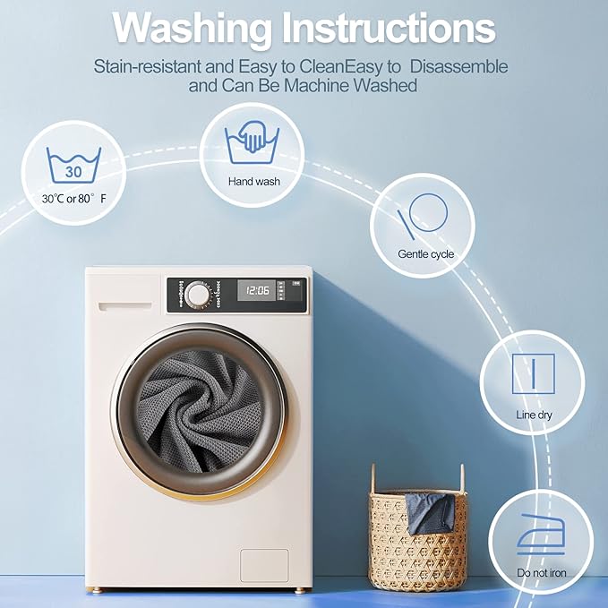 Couch Cushion Covers for L Shaped Sectional Sofa – Softer Chenille Sofa Covers Washable, Non-Slip Stretch Couch Covers & Individual Seat Cushion Slipcovers (3 Piece, Dark Grey)-Ruum Studio Home