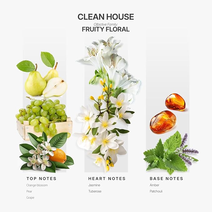 Aromaplan Scents, Clean Smelling Essential Oils, Clean House (16 Fl Oz /473ml)-Fresh Scent Essential Oil for Diffuser, USA Fragrance, Bigger Bottle, Bolder Aroma & Longer Lasting-Ruum Studio Home