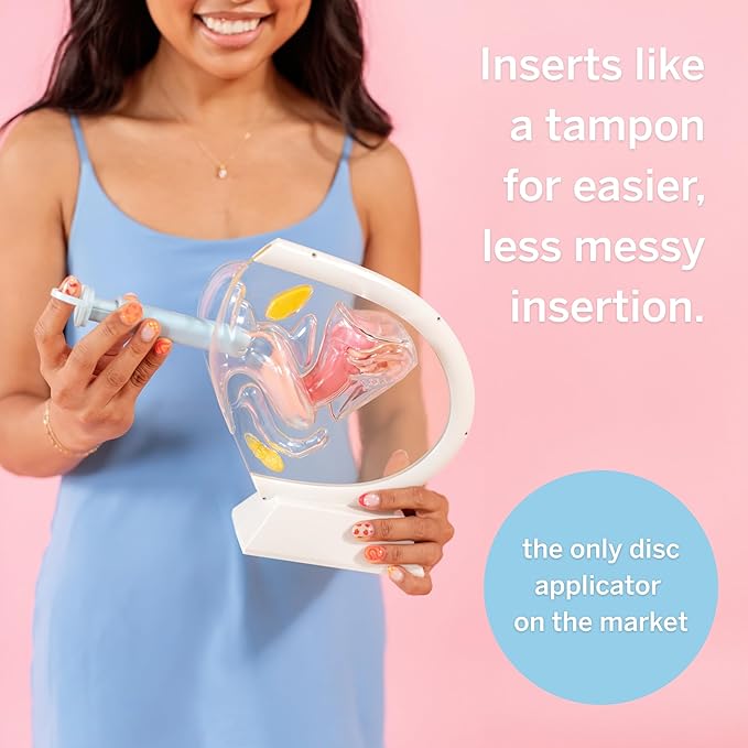 Pixie Menstrual Disc Applicator, Feminine Wash (2.5oz) & All-Natural Lube (20mL) Bundle - Inserts Like A Tampon - Every Woman Can Now Use Period Discs - Perfect For Long Nails - NOT For Menstrual Cups-Ruum Studio Home