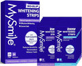 MySmile Teeth Whitening Strips 14 Treatments Kit, Hydroxyapatite-Infuse White Strips, Non-Sensitive Teeth Whitening with Soothing Natural Ingredients, Enamel-Safe, Residue-Free, Non-Slip(28 Count)-Ruum Studio Home