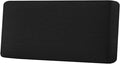 H.VERSAILTEX Super Stretch Individual Seat Cushion Covers Sofa Covers Couch Cushion Covers Slipcover Sets Thick Jacquard Textured Twill Fabric (1 Piece Sofa Cushion Cover, Black)-Ruum Studio Home