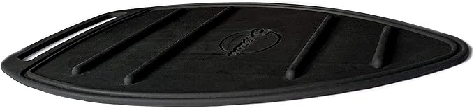 Encasa Homes Silicon Mat for Hot Iron Rest - Heat Resistant, Anti - Slip, Thicker Pad for Protecting Your Table During Ironing, Non-Burning, Machine Washable, Durable - Black-Ruum Studio Home