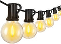 Cccinny Outdoor String Lights 25 FT G40 Globe String Lights with 13 Edison Plastic Bulbs(1 Spare), Waterproof Shatterproof Connectable Hanging Lights for Backyard Porch Balcony Party Xmas Decor-Ruum Studio Home