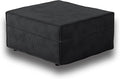HOOOWOOO Modular Sectional Sofa Couch,Matching Free Combination Cloud Couch Ottoman Chair(Black Corduroy)-Ruum Studio Home