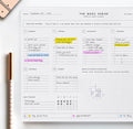 ThreeKin Essential Weekly Planner - 8.5"x11", 52 Tear-Off Sheets, Motivational Design, Goal Setting, Time Management, To-Do Lists, Productivity Organizer, Perfect for Home, Office, Students, Work-Ruum Studio Home