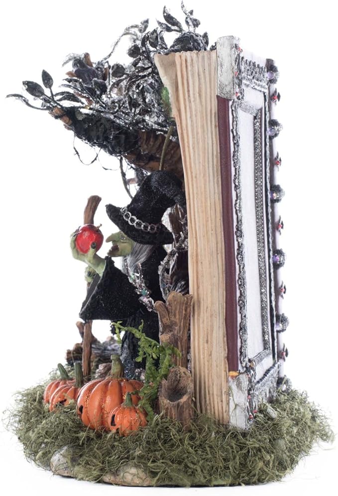 Katherine's Collection 2025 Hansel and Gretel Pumpkin Scene - Lighted Halloween Decoration with Resin Hansel and Gretel Fairy Tale - Grimm Halloween Decor & Eerie Ambiance-Ruum Studio Home