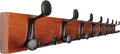 SKOLOO 43-Inch Cherry Wood Coat Rack Wall Mount with 8 Triple Hooks - Ideal for Family Entrances, Classrooms, and Pet Supplies Storage - Perfect Coat Hooks for Wall-Ruum Studio Home