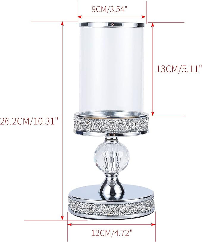 Pillar Candle Holders, Candle Holder for Pillar Candle, Candlesticks Holder, for Wedding, Dining Coffee Table, Home Centerpices, Home Decor CH00XS-Ruum Studio Home