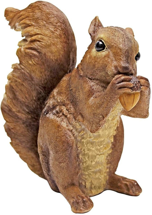 Design Toscano Woodland Squirrel Statue: Chomper-Ruum Studio Home