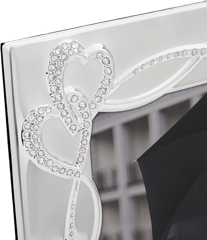 THINGS REMEMBERED Engraved Intertwined Heart 5" x 7" Picture Frame (Free Customization)-Ruum Studio Home