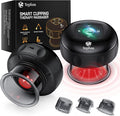 5-in-1 Smart Dynamic Cupping Set, 20 Levels Cupping Kit for Massage Therapy with Red Ligh-t Therapy&Heat Penetrates for Targeted Pain Relief, Knots, Aches, Muscle Soreness - 1Pcs(Black)-Ruum Studio Home