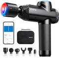RENPHO Massage Gun Deep Tissue with Heat and Cold, Percussion Muscle Massage Gun Bluetooth with 12mm Amplitude, Handheld Massager Gun, Power+ Thermacool-Ruum Studio Home