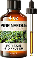 Kukka Pine Essential Oil for Diffuser - 4 Fl Oz - 100% Pure Natural Pine Oil, Woody Scent, for Candle & Soap Making Scent DIY-Ruum Studio Home