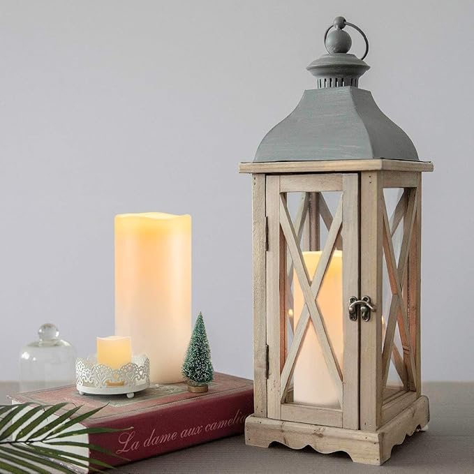 Homemory 4" x 8" Large Waterproof Outdoor Flameless Candles with Remote Control and Timer, Battery Operated Flickering LED Pillar Candles for Indoor Outdoor Lanterns, Porch, Long Lasting, Set of 4-Ruum Studio Home