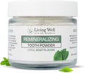 Remineralizing Tooth Powder | Fluoride-Free Hydroxyapatite Formula | Supports Enamel Strength & Oral Wellness | Safe, Clean Ingredients | Cool Mint Flavor-Ruum Studio Home