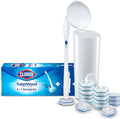 Clorox Original Toilet Cleaning System - ToiletWand, Storage Caddy and 16 Heads, Dorm Room Essentials, (Package May Vary)-Ruum Studio Home