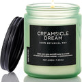 M&SENSE Orange Creamsicle Scented Candle, 7.05oz 50 Hours Slow Burning Non Toxic Natural Soy Wax 2 Wick Candle for Home Scented, Long Lasting Home Fragrance Gifts for Housewarming & Anniversry-Ruum Studio Home