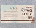 Somime 13x17" Wool Pressing Mat, 100% New Zealand Wool Ironing Mat, Felted Wool Ironing Board for Sewing, Quilting, DIY Crafts, and Embroidery-Ruum Studio Home