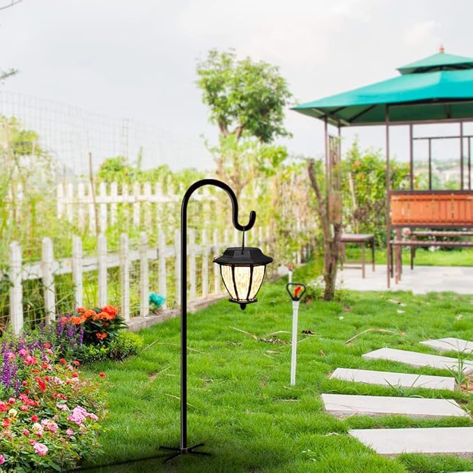 Shepherd Hooks Outdoor 36 Inches for Lanterns Heavy Duty Shepherd Stand Plant Hanger Yard Hooks for Solar Lights,Bird Feeder,Wedding,Mason Jar,Planter Pot-Ruum Studio Home