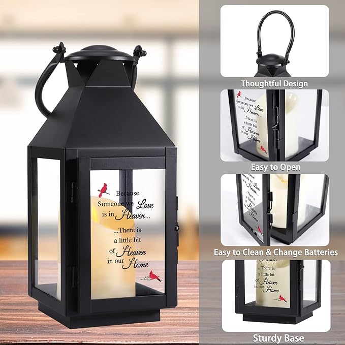 Decorative Candle Lanterns (Because Someone we Love is in Heaven)-Ruum Studio Home