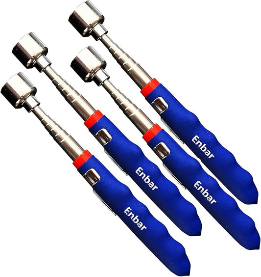 20lb Telescoping Magnetic Pick Up Tool Extendable 31" Telescopic Magnet Stick Useful for Hard-to-Reach,Sink Drains Mechanic Automotive Gifts for Men Women Husband Birthday Father's Day(4PCS)-Ruum Studio Home