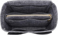 LEXSION Felt Purse Bag Organizer Insert with zipper Bag Tote Shaper Fit Speedy Neverful PM MM-Ruum Studio Home