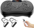 Vibration Plate Exercise Machine, 180 Speed Levels Vibration Plate for Lymphatic Drainage, Whole Body Workout Vibrating Fitness Platform, Effective for Weight Loss, Shaping, Toning & Wellness-Ruum Studio Home