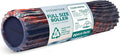 Oceanfoam Tidal Roller - Red, Dark Navy & Natural Marbled - Muscle Massage Foam Roller for Back Pain & Stretching - Firm & Ergonomic Wide Wave Textured - Yoga, Athletics, Wellness - Full Size 20" x 5"-Ruum Studio Home