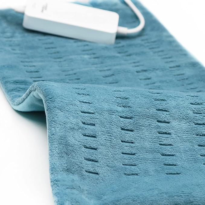 GOQOTOMO Heating Pad Fast-Heating Technology for Back/Waist/Abdomen/Sh-oulder/Neck Pain and Cramps Relief - Moist and Dry Heat Therapy with Auto-Off Hot Heated Pad by-HF-G-Ruum Studio Home